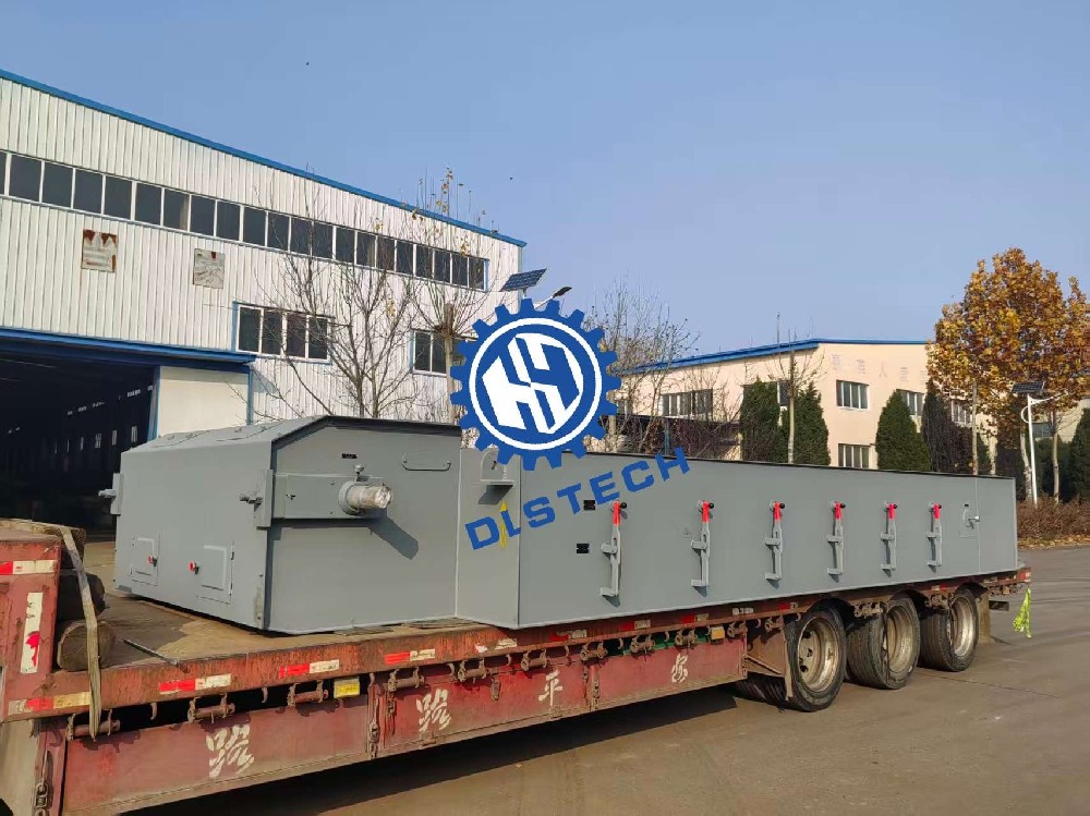 大连阳光炉排厂出口10吨小鳞片炉排发货1台