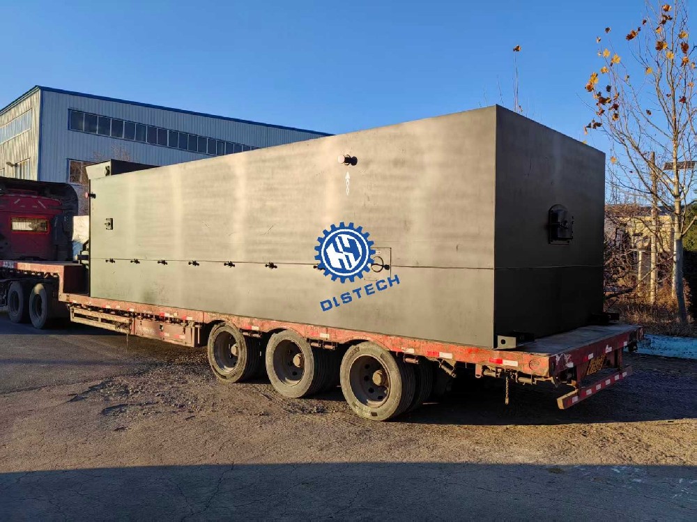 阳光炉排厂客户定制10吨链带炉排发货1台